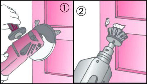 Eliminare la ruggine dalle porte in ferro